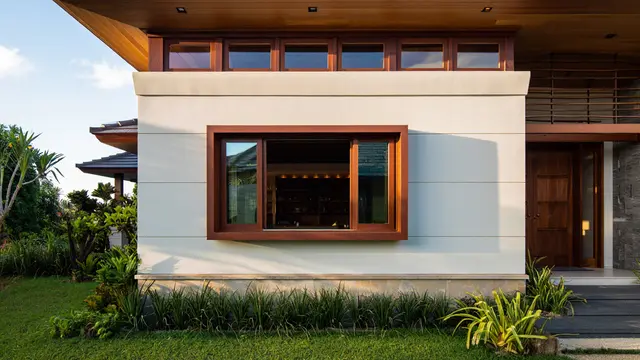 Contoh Rumah 1 Lantai Sejuk dengan Ventilasi Besar (AI)