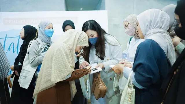 Natasha Rizky Rilis Buku Baru