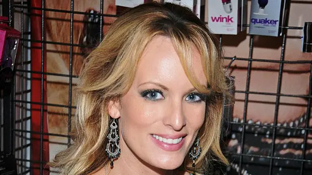 Mantan bintang porno Stephanie Clifford alias Stormy Daniels