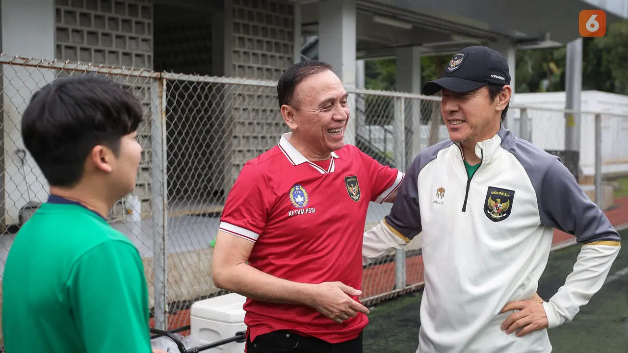 Latihan Timnas Indonesia U-20 untuk Piala Asia U-20 2023