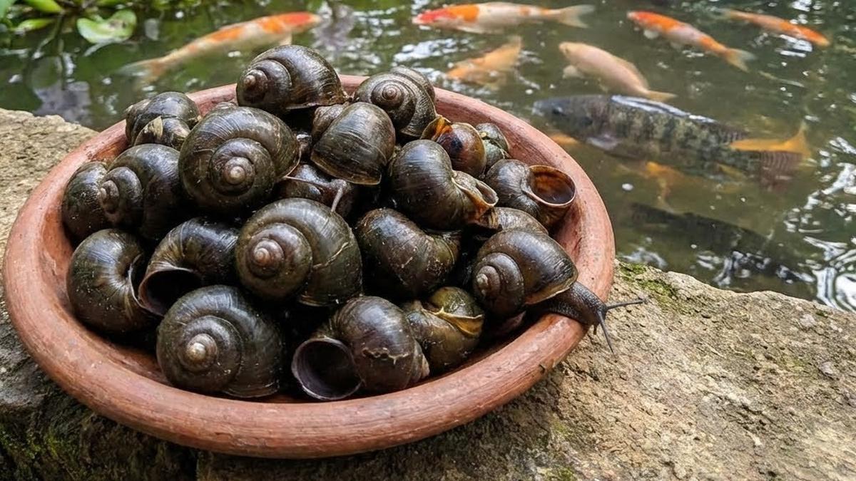 Cara Budidaya Keong Mas untuk Pakan Bebek, Mudah dan Hemat Biaya