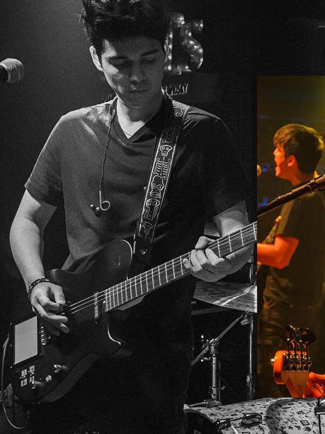 Tampil Keren, Ini 7 Potret Maxime Bouttier saat Jadi Anak Band