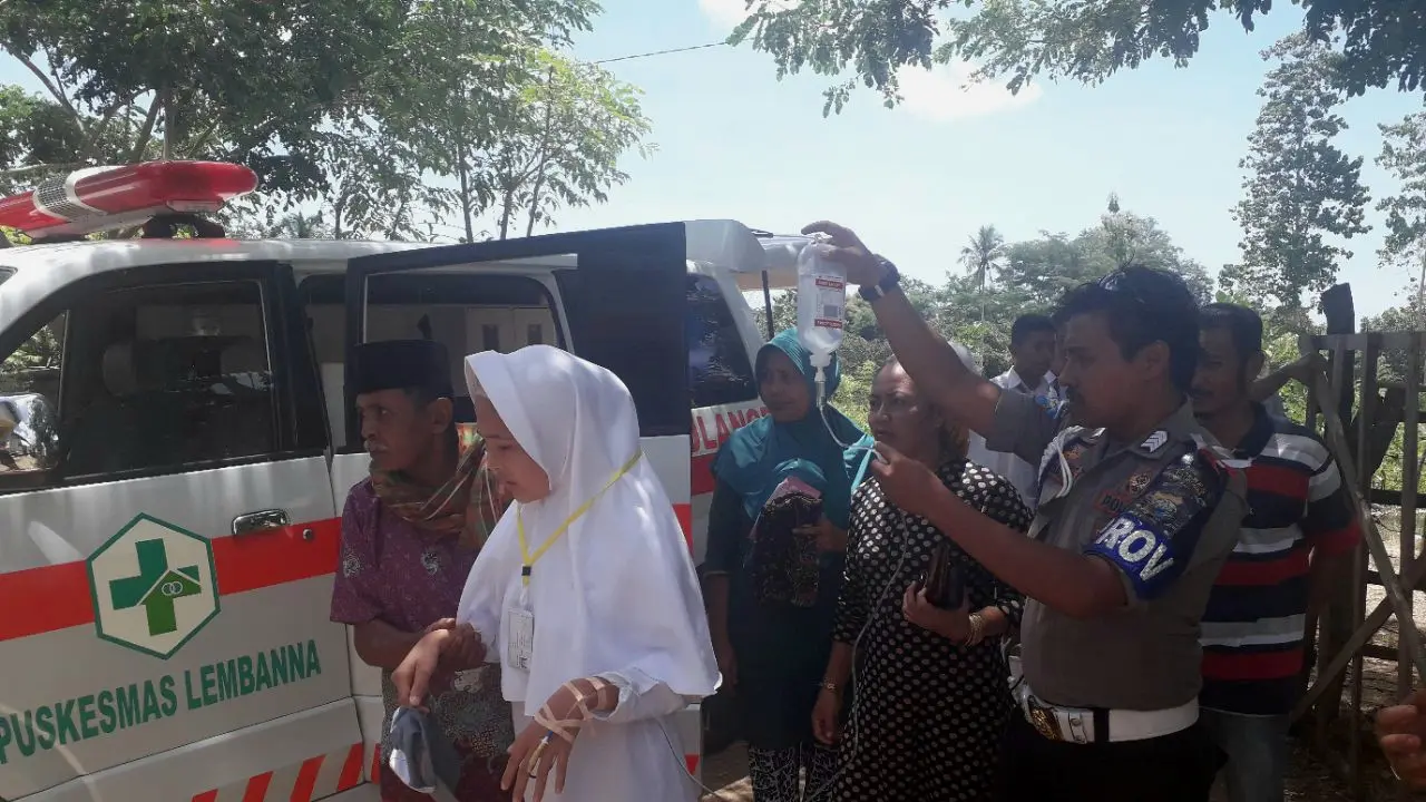 Sering Kesurupan, Siswi di Bulukumba Jalani UNBK Ditemani Polisi