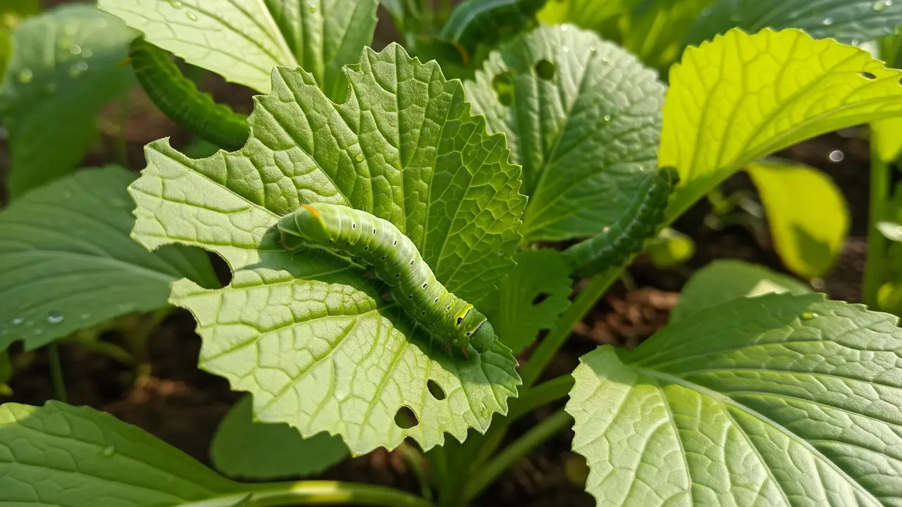 Cara Mengatasi Ulat Daun pada Tanaman Sayuran di Kebun Rumah