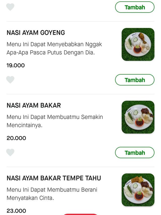 7 Makanan dan Minuman Online Ini Keterangannya Nyeleneh, Bikin Tepuk Jidat