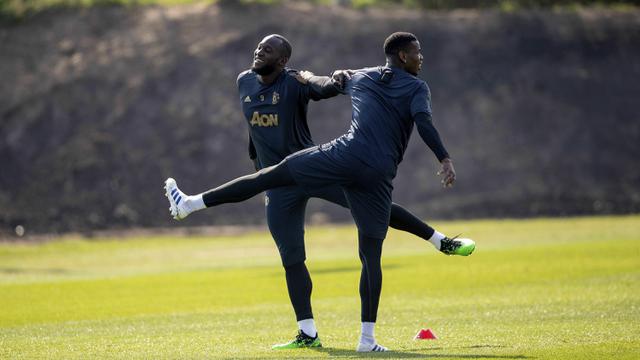 Latihan Manchester United Vs Barcelona