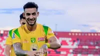 Pemain asing Persebaya Surabaya, Jefferson Silva, di BRI Super League 2025/2026. (Dok.Instagram Persebaya)