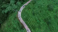 (23/7/2020). Jalur sepanjang 40 kilometer yang membentang di alam bebas ini menawarkan pengalaman yang menyenangkan bagi pesepeda. (Xinhua/Zhang Bowen)