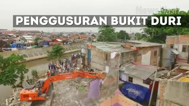 NEWS FLASH: Warga Bukit Duri Pasrah Rumahnya Digusur