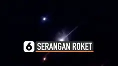 Sebuah video yang ditayangkan televisi Iran memperlihatkan puluhan roket hari Rabu (8/1) pagi yang disebut menargetkan markas militer Amerika di Irak. Aksi ini digambarkan sebagai balasan atas kematian Jenderal Soleimani.