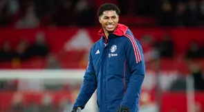 Pelatih MU, Amorim, mengungkapkan bahwa keputusan untuk memasukkan Rashford kembali ke dalam daftar pemain didasarkan pada kebutuhan tim saat ini, terutama mengingat terbatasnya opsi yang tersedia. (AP Photo/Dave Thompson)