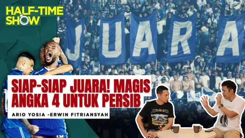 VIDEO Half Time Show: Masuk Pak Eko! Halo Halo Persib Bandung Mau Juara BRI Liga 1