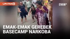 VIRAL EMAK-EMAK JAMBI GEREBEK BASECAMP NARKOBA, POLISI KEMANA?