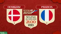 Piala Dunia 2018 Denmark Vs Prancis (Bola.com/Adreanus Titus)