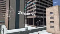 Rumah dengan Komponen yang Dibuat dari 3D Printer. Kredit: Singapore Centre for 3D Printing