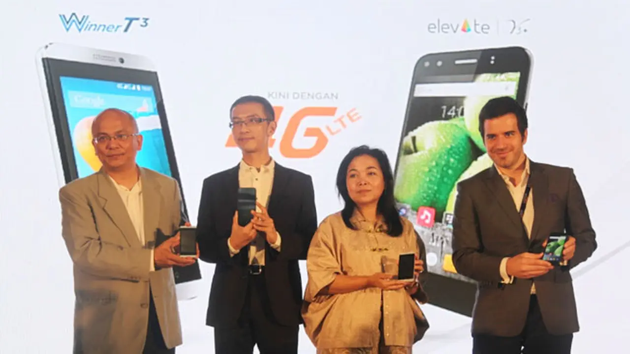 Evercoss Luncurkan Dua Ponsel 4G LTE Perdananya