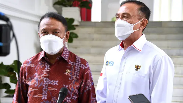 Zainudin Amali dan Mochamad Iriawan