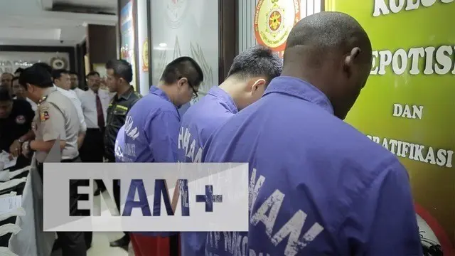 Sabu Diselundupkan di Dalam Tabung Alat Selam