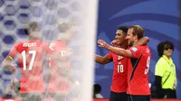 Selebrasi pemain Inggris saat mengalahkan Panama di Piala Dunia 2026 (AFP)