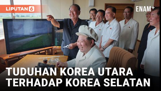 VIDEO: TV Korea Utara Menyiarkan Tuduhan Bahwa Drone Korsel Menjatuhkan Selebaran di Perbatasan