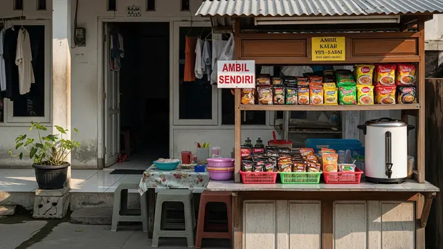 9 Ide Warung Rumahan dengan Konsep Ambil Sendiri, Meningkatkan Efisiensi