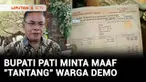 Bupati Pati, Jawa Tengah, Sudewo akhirnya meminta maaf atas kisruh yang terjadi di wilayahnya dampak dari kebijakan menaikkan PBB sebesar 250 persen. Kebijakan menaikkan PBB di Pati juga disorot Gubernur Jawa Tengah, Ahmad Luthfi.