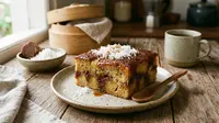 Resep Kue Singkong Pisang Kukus dengan Gula Aren, Lembut dan Manis Legit