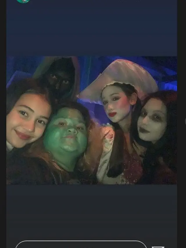 Bintang Dari Jendela SMP jadi hantu (Foto: Instagram/@ompom292)