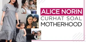 Alice Norin Curhat Soal Motherhood