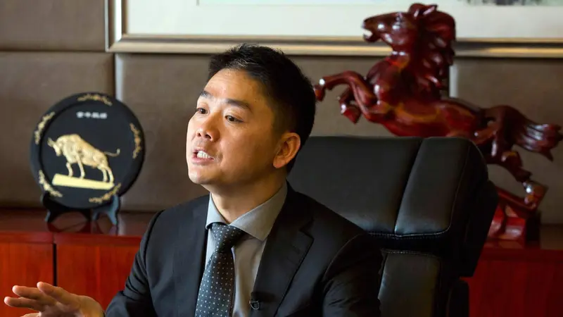 Richard Liu, pendiri dan CEO JD.com, salah satu perusahaan e-commerce terbesar di China (AP/Ng Han Guan)