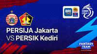 Saksikan Live Streaming BRI Liga 1 Malam Ini : Persija Jakarta Vs Persik Kediri di Vidio