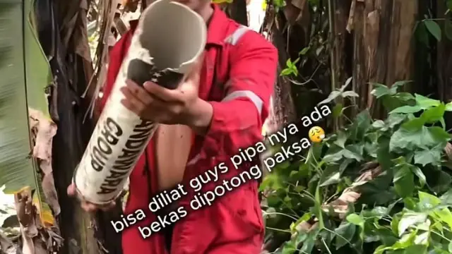 Besi Penghalang Sampah Pandawara Dicuri