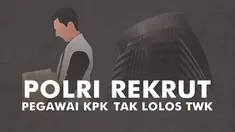 56 pegawai KPK tak lolos Tes Wawasan Kebangsaan (TWK) bakal resmi dipecat pada 30 September 2021. Namun Polri justru menawarkan perekrutan pada 56 pegawai KPK tersebut.