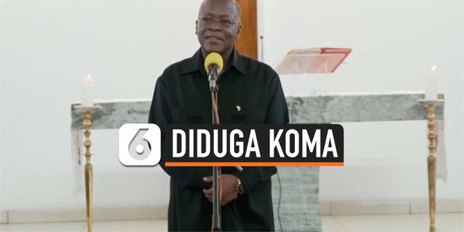 VIDEO: Presiden Tanzania Dikabarkan Koma karena Covid-19