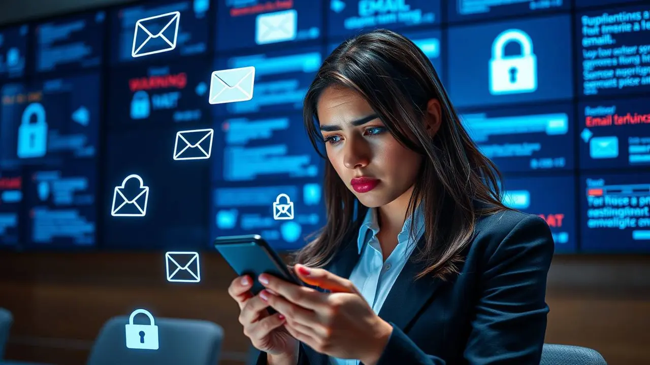 ciri hp disadap lewat email