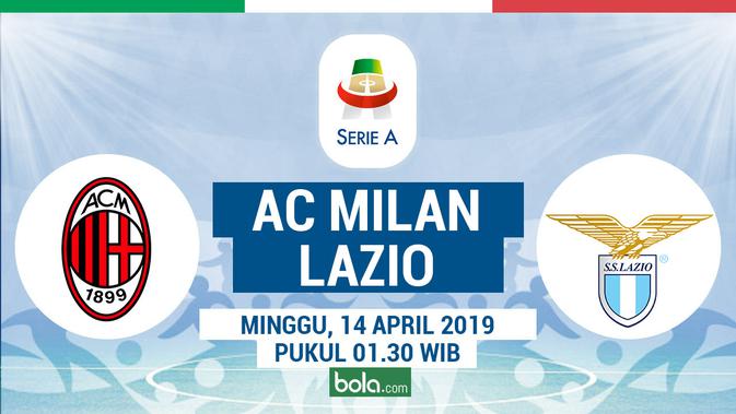 Serie A: AC Milan vs Lazio. (Bola.com/Dody Iryawan)