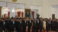 Presiden Prabowo Subianto melantik sejumlah kepala lembaga hingga stafsus. Raffi Ahmad hingga Gus Miftah dilantik menjadi Utusan Presiden, sementara Yovie Widianto menjadi Staf Khusus. (Merdeka.com)