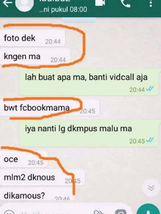 Bikin Salah Paham, 6 Chat Typo dari Orang Tua Ini Bikin Mikir Keras
