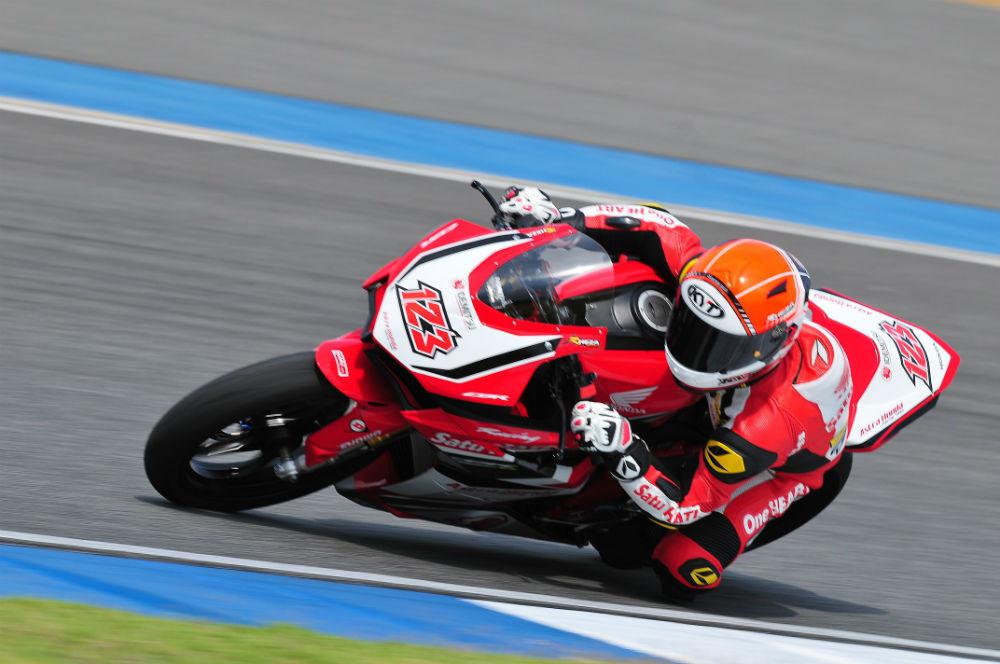 Pebalap Astra Honda Racing Team, Rheza Danica Ahrens. (AHRT)