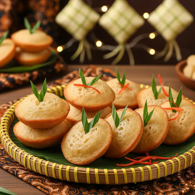 Ilustrasi Kue Cucur Saat Lebaran