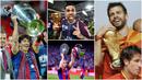 Berikut daftar pemain luar biasa dengan raihan trofi terbanyak pada abad 21. Tiga diantaranya adalah Lionel Messi, Dani Alves dan Gerard Pique.
