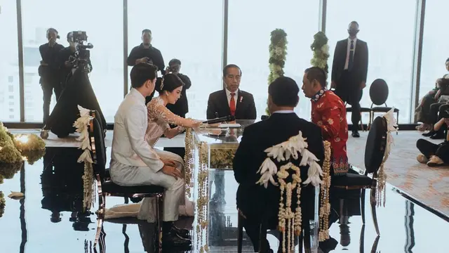 6 Potret Detail Pernikahan Kevin Sanjaya dan Valencia Tanoesoedibjo di Jakarta