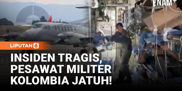 Detik-Detik Mencekam! Hercules C-130 Jatuh Usai Lepas Landas