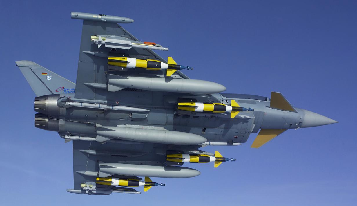 Eurofighter Typhoon adalah salah satu jet tempur paling canggih saat ini (Dokumentasi Eurofighter)