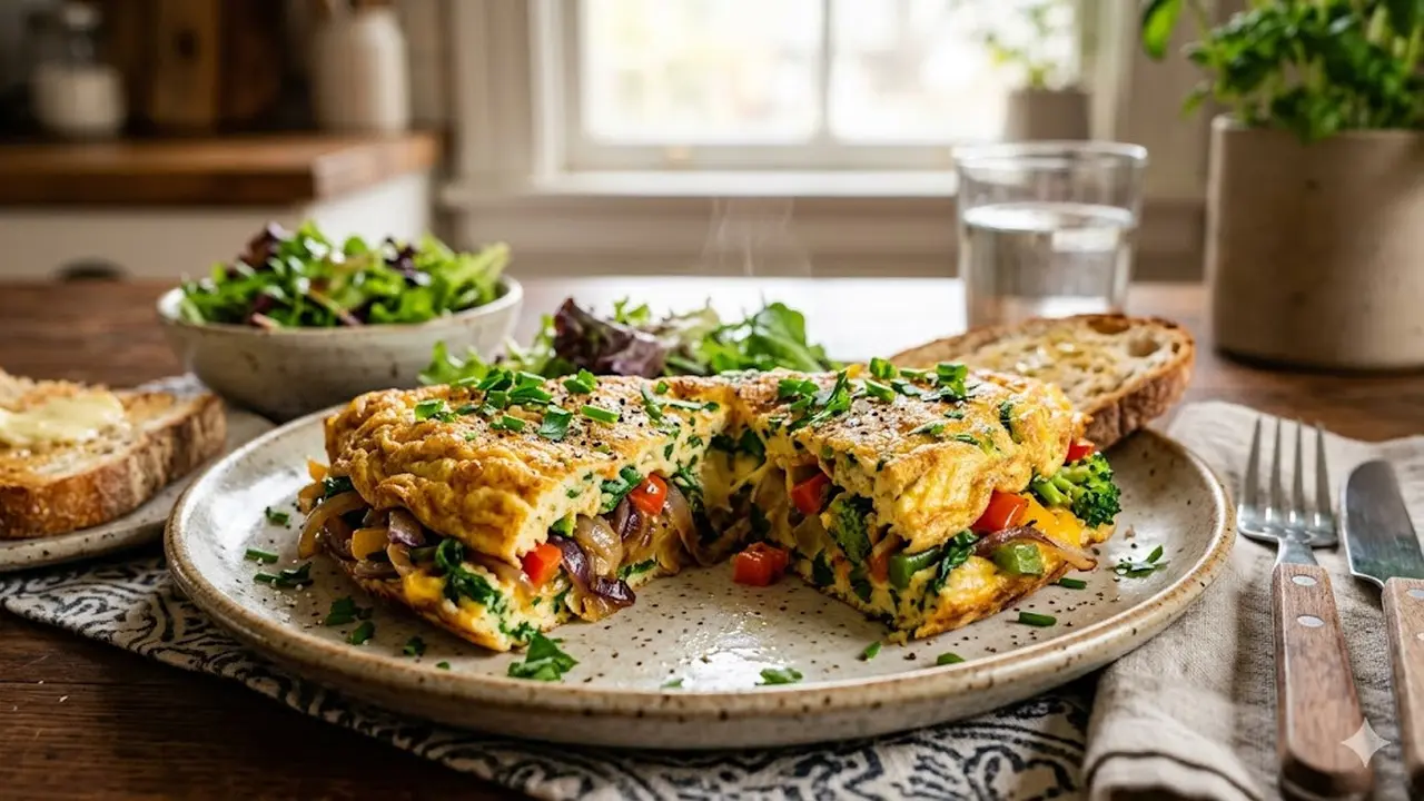 Resep Omelet Sayur Mini untuk Makan Malam