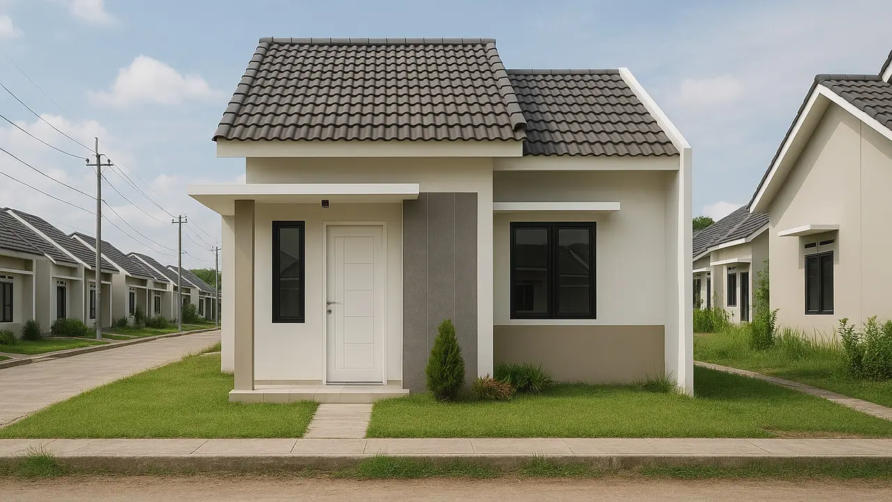 Rumah Bagus Sederhana di Perumahan Subsidi/via GPT