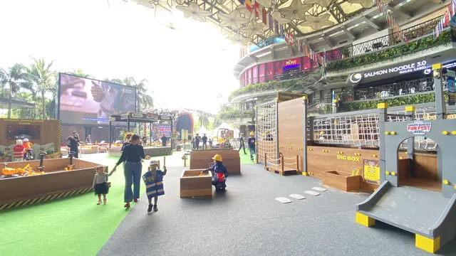 MIND ID menggelar Junior Miner Fun Fest di Lippo Mall Kemang Village. (Liputan6.com/Christian)