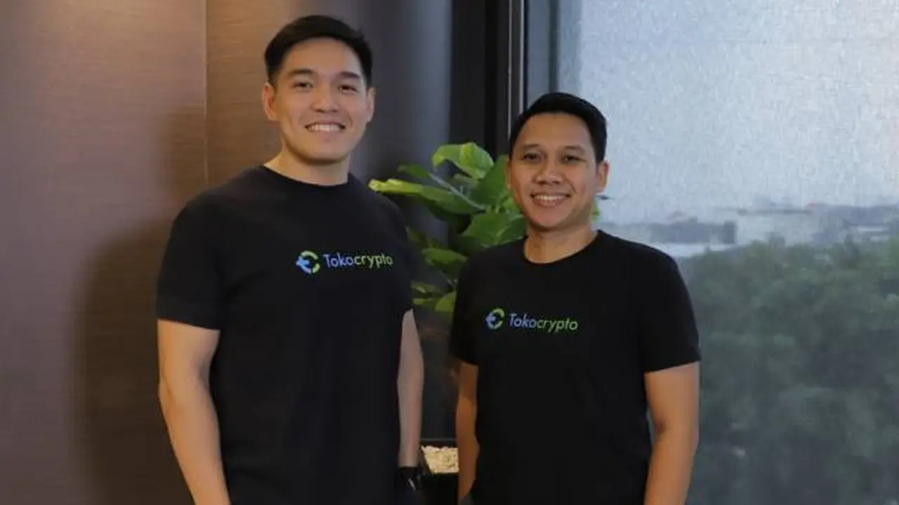 Pang Xue Kai, Co-founder dan CEO Tokocrypto bersama Changpeng Zhao, Founder dan CEO Binance. Dok: Tokocrypto
