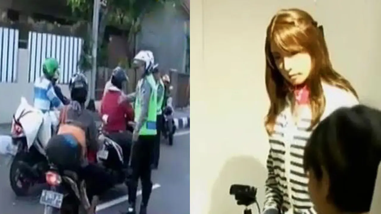 Operasi Patuh Jaya Hingga Robot Cantik di Toko Pakaian Pria