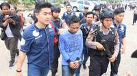 Pelaku penyekapan gadis cantik di Karawang ditangkap (Liputan6.com/Abramena)